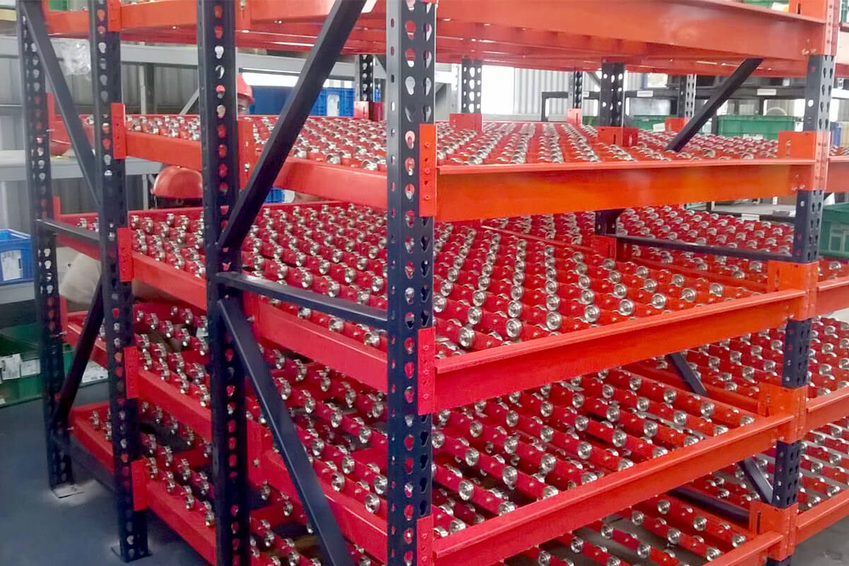 Aplicaciones de carton flow, flow rack y picking dinámico en México