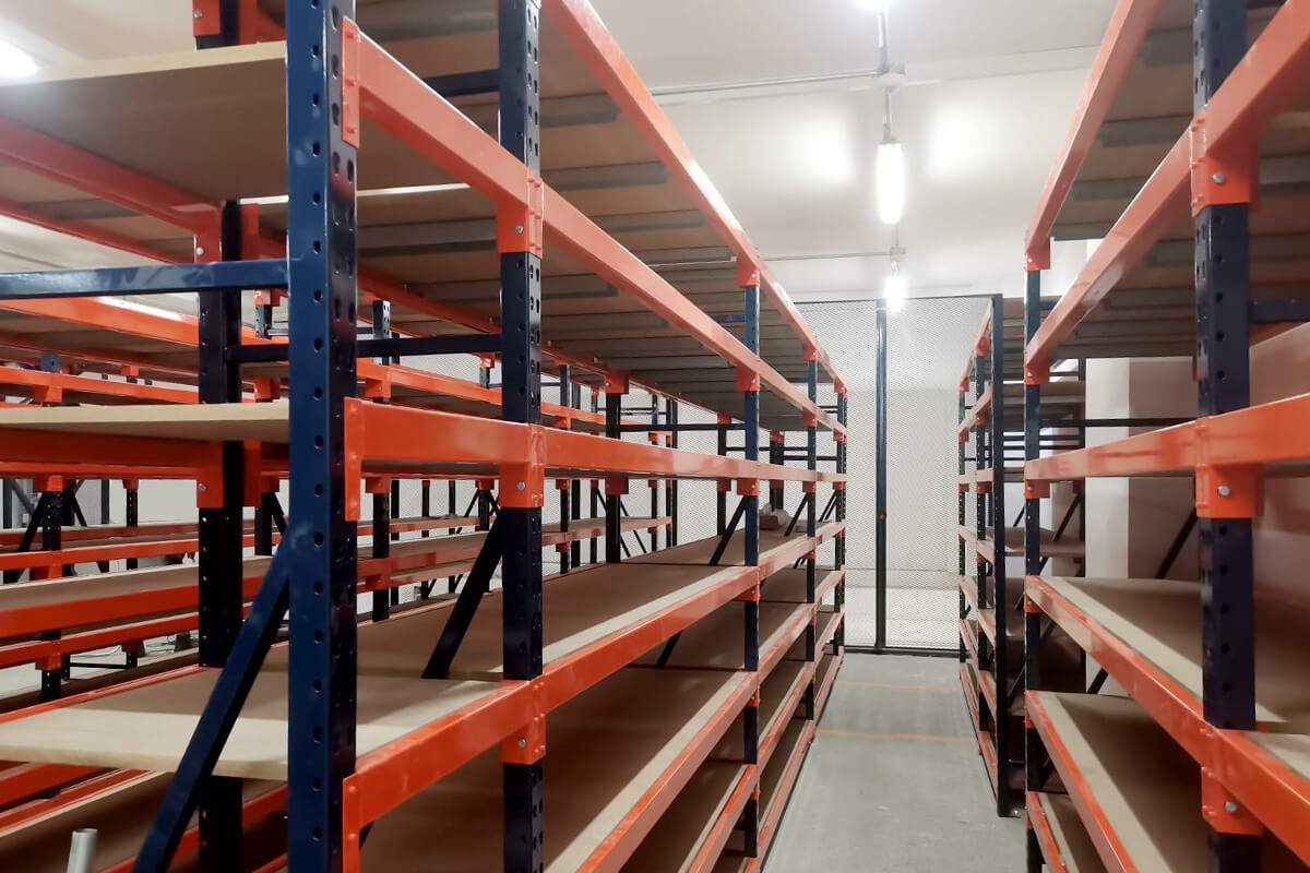 Mini rack fabricado en México por RSM