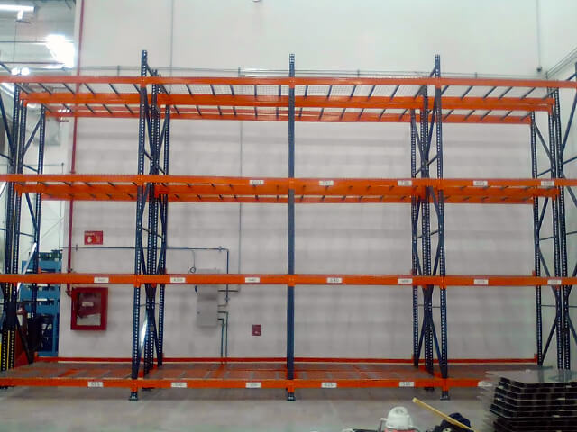 Sistema de rack doble profundidad double deep de alta densidad