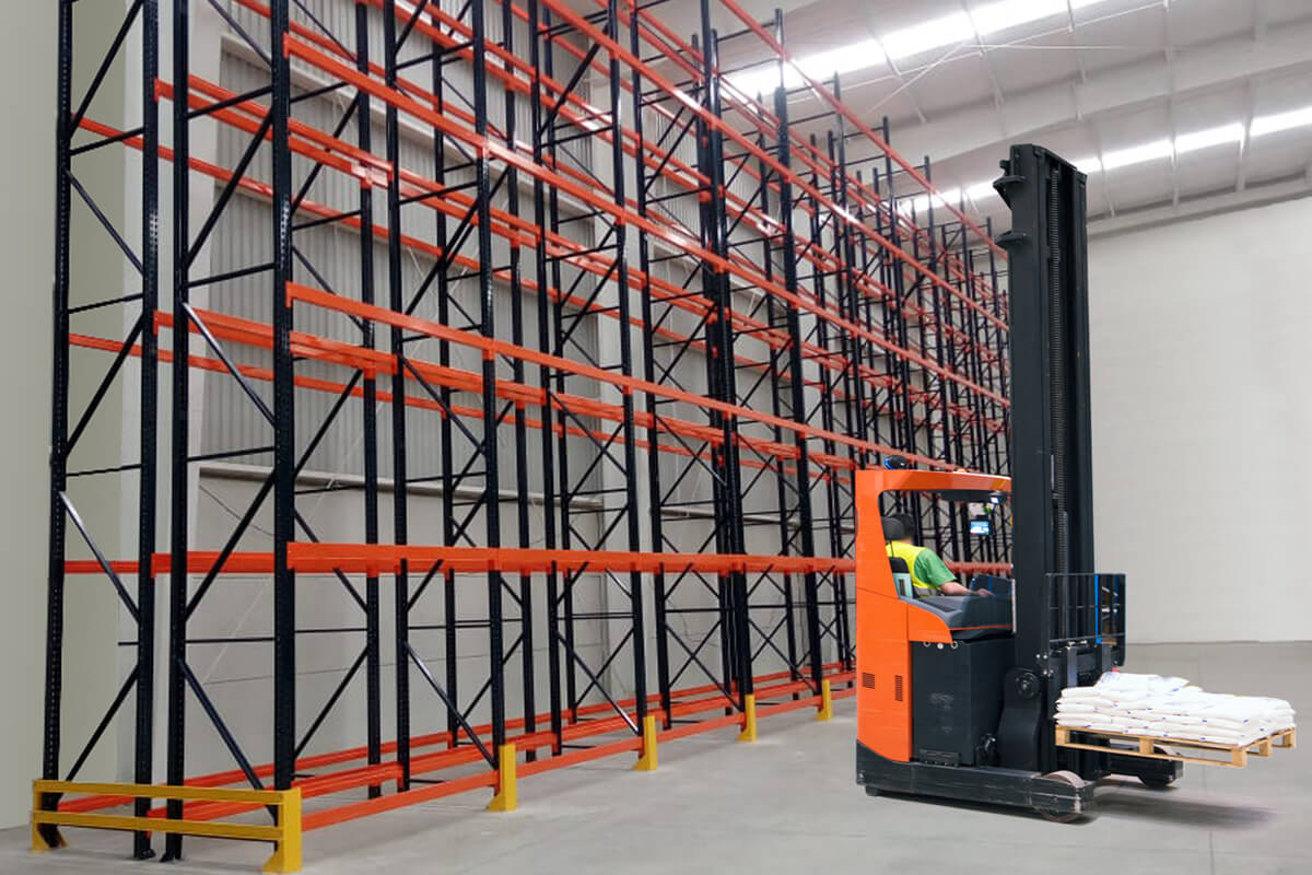 Aplicaciones de racks doble profundidad double deep en México