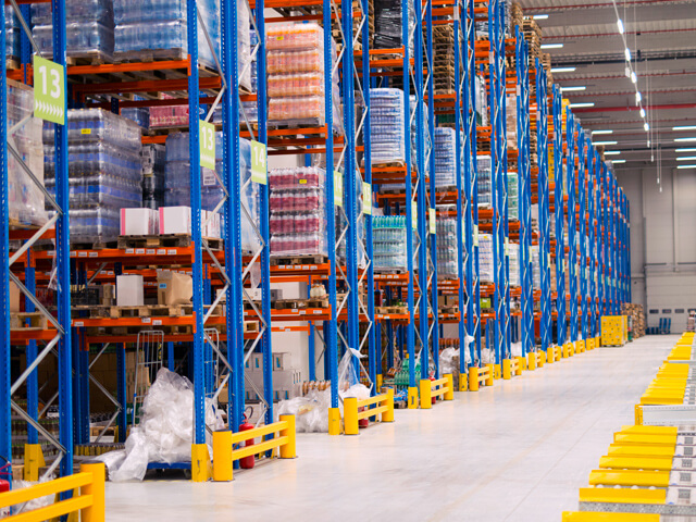 Rack selectivo de carga pesada para almacén en México